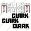 Image of Fits Clark C35 Forklift Decal Kit