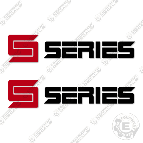 Fits Clark CS Series Decal Kit (Set of 2) Forklift