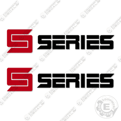Fits Clark CS Series Decal Kit (Set of 2) Forklift