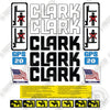 Image of Fits Clark GPS20 Decal Kit Forklift