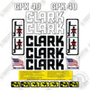 Image of Fits Clark GPX40 Decal Kit Forklift