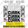 Image of Fits Clark GPX55 Decal Kit Forklift