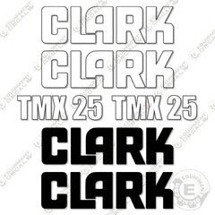 Fits TMX25 Forklift Decal Kit