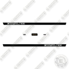 Club Car Carryall 700 Decal Kit Utility Vehicle - Aftermarket Kit