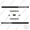 Image of Club Car Carryall Transporter EFI Decal Kit Utility Vehicle