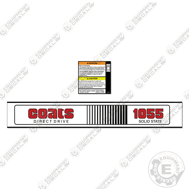 Fits Coats 1055 Decal Kit Wheel Balancer