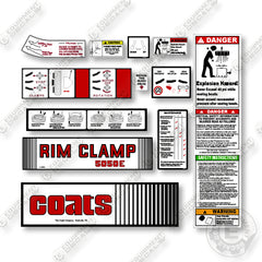 Coats 5050e Decal Tire Changer - Aftermarket Kit