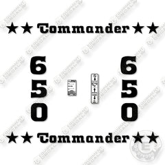 Commander 650 Decal Kit UTV - Aftermarket Kit