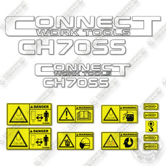 Connect CH70SS Decal Kit Hammer - Aftermarket Kit