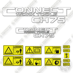 Connect CH75 Decal Kit Hammer - Aftermarket Kit