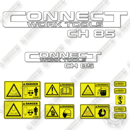 Connect CH85 Decal Kit Hammer - Aftermarket Kit