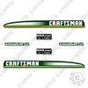 Image of Fits Craftsman Kohler Pro 22HP V-Twin Decal Kit Mower