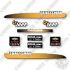 Image of Craftsman LT1000 Decal Kit Tractor - Yellow - Aftermarket Kit