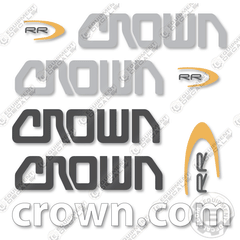Fits Crown RR5700 Decal Kit Forklift