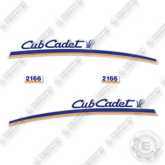 Cub Cadet 2166 Decal Kit Garden Tractor - Aftermarket Kit