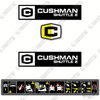 Image of Fits Cushman Shuttle 2 Decal Kit Utility Vehicle