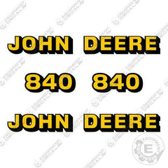 John Deere 840 Decal Kit Front End Loader - Aftermarket Kit