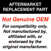 Image of Cummins X15 Efficiency Series Decal Kit Engine- Aftermarket Kit
