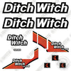 Image of Ditch Witch HX75 Decal Kit Vacuum Excavator- Aftermarket Kit