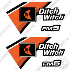 Fits Ditch Witch FM5 Decal Kit Fluid Manager