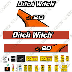 Fits Ditch Witch JT20 Decal Kit Directional Drill