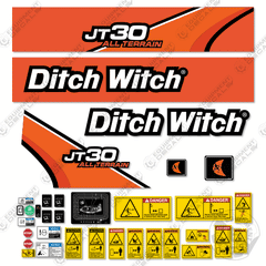 Fits Ditch Witch JT30 All Terrain Decal Kit Directional Drill