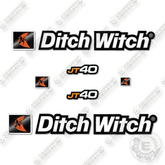 Ditch Witch JT40 Decal Kit Horizontal Directional Drill- Aftermarket Kit