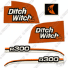 Image of Fits Ditch Witch R300 Decal Kit Tool Carrier