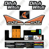 Image of Fits Ditch Witch RT 12 Decal Kit Trencher- New Style!