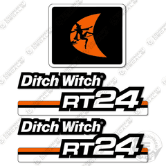 Fits Ditch Witch RT-24 Decal Kit Trencher