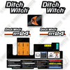 Image of Fits Ditch Witch RT-24 Decal Kit Trencher- Old Style !