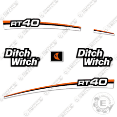 Fits Ditch Witch RT-40 Decal Kit Trencher