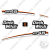 Image of Fits Ditch Witch RT-45 Decal Kit Trencher