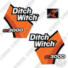 Image of Ditch Witch SK3000 Decal Kit Skid Steer Loader- Aftermarket Kit