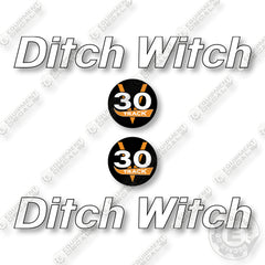 Ditch Witch V30 Decal Kit Trencher - Aftermarket Kit
