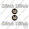 Image of Ditch Witch V30 Decal Kit Trencher - Aftermarket Kit