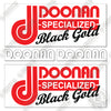 Image of Fits Doonan Blackgold Trailer Logos Decal Kit Trailer