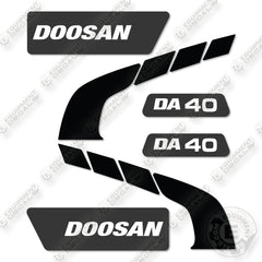 Doosan DA40 Decal Kit Articulated Dump Truck - Aftermarket Kit