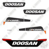 Image of Doosan DX225LL-5 Decal Kit Log Loader- Aftermarket Kit - NOT GENUINE OEM