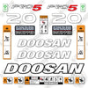 Image of Doosan G20P-5 Decal Kit Forklift- Aftermarket Kit - NOT GENUINE OEM