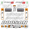 Image of Doosan GC20P-5 Decal Kit Forklift- Aftermarket Kit - NOT GENUINE OEM