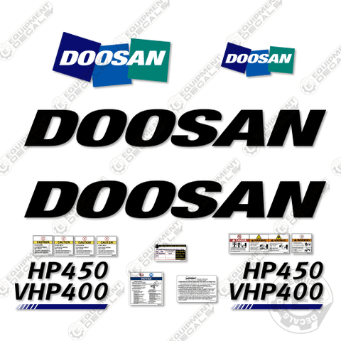 Fits Doosan HP450 VHP400 Decal Kit Compressor