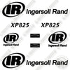 Image of Doosan Ingersoll Rand XP825 Decal Kit Rotary Screw Air Compressor- Aftermarket Kit