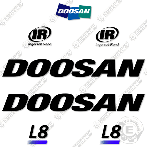 Fits Doosan L8 Decal Kit Light Tower