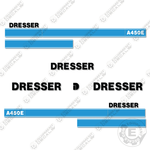 Fits Dresser A450E Decal Kit Motor Grader