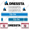 Image of Fits Dressta TD-7H  Decal Kit Crawler Dozer