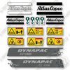 Image of Dynapac CC1300 Decal Kit Smooth Drum Compactor - Aftermarket Kit