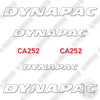 Image of Fits Dynapac CA252 Decal Kit Drum Roller