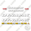 Image of Dynapac CA262 25 Series Decal Kit Smooth Drum Compactor - Aftermarket Kit