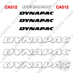 Fits Dynapac CA512 Decal Kit Roller